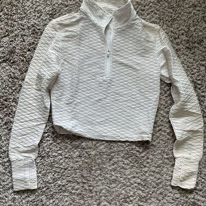 BuffBunny White Permafrost Pullover